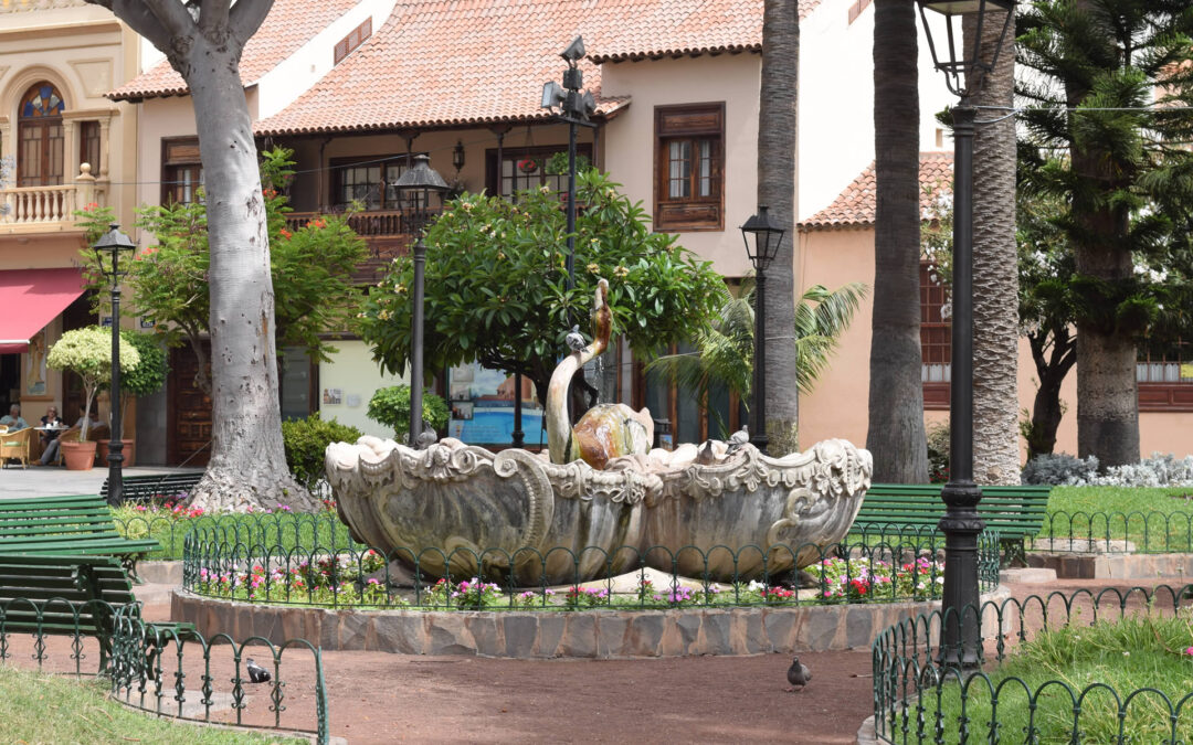 Új hattyú a Puerto de la Cruz emlékére